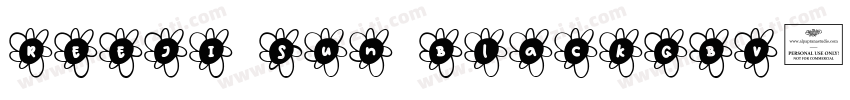 REEJI Sun BlackGBV10字体转换